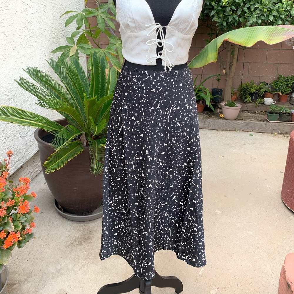 Silky skirt